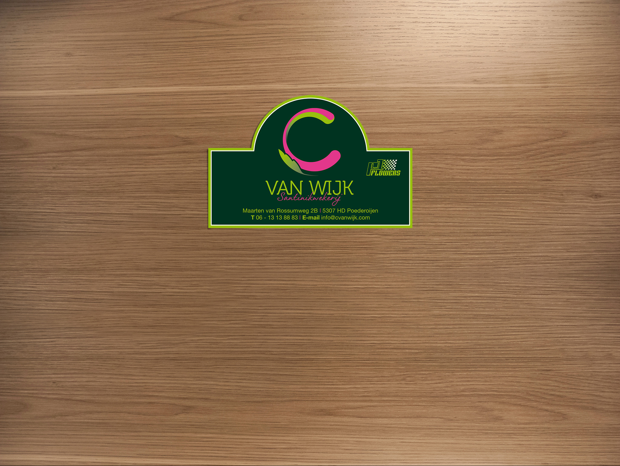 Kaart ontwerp C van Wijk