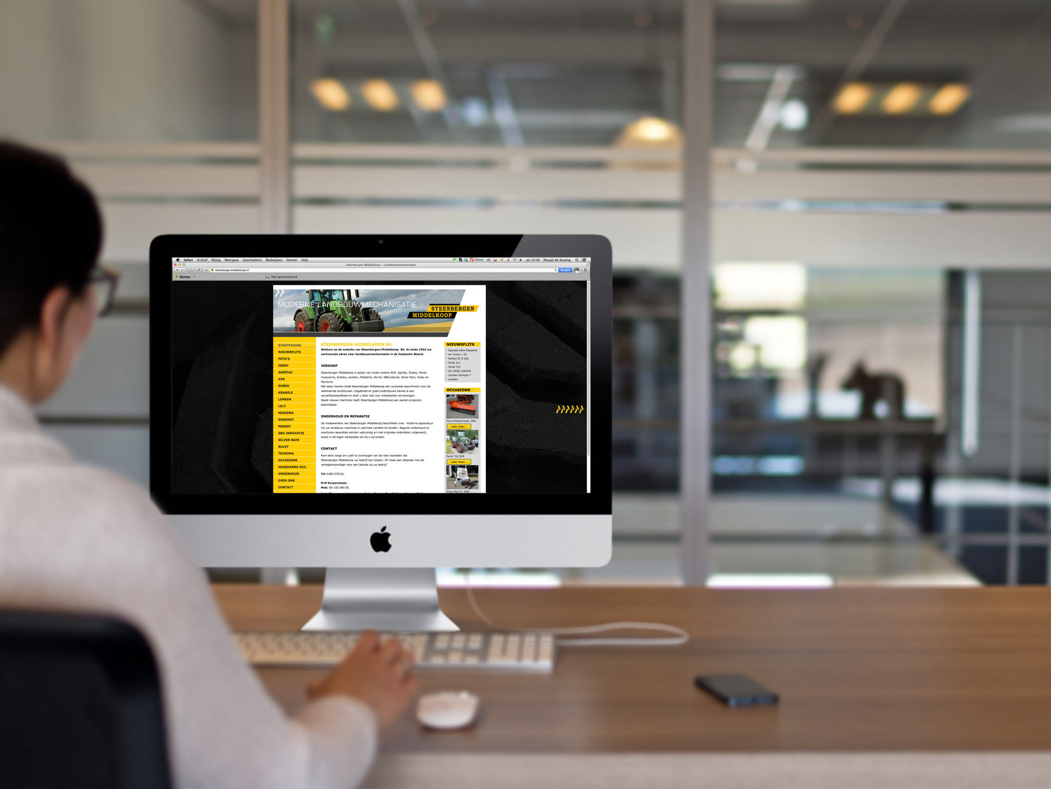 Website Steenbergen Middelkoop